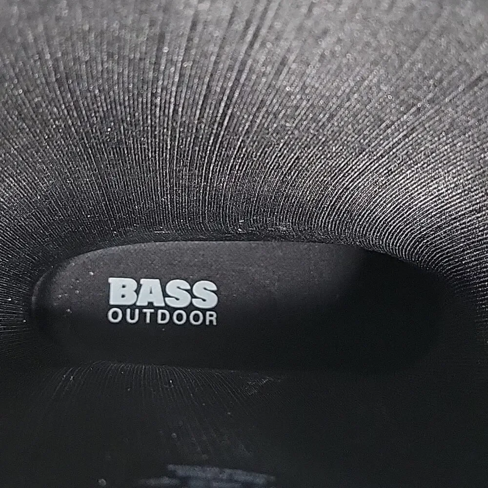 BASS Outdoor Breathable Black Field Rainboot Mens Size 12 NEW